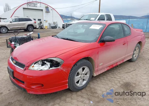 2006 Chevrolet Monte Carlo Ss из США, поврежденный, VIN 2G1WL16C569363409